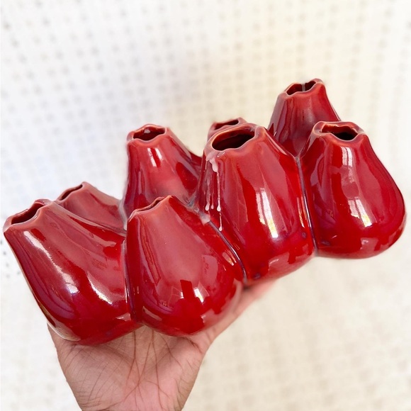 Ceramic Bud Vase or Candle Holder - Picture 6 of 8